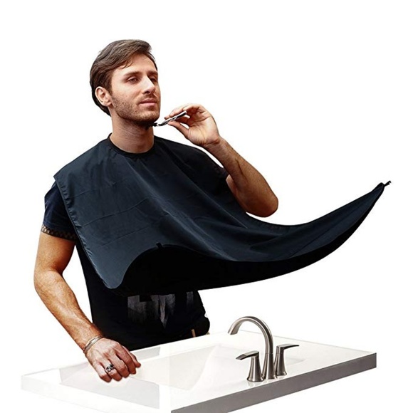 Other - Beard Apron Hair Bib Catcher Shave Men Bathroom